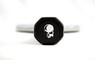 SkullU The Silver Platform Tennis Paddle