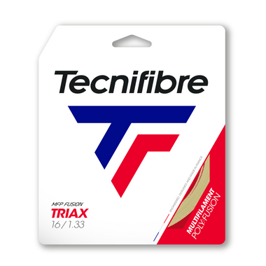 Tecnifibre Triax 16G Natural Tennis String Set